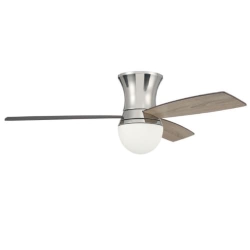 Craftmade 52-in 27W Daybreak Ceiling Fan w/ Bulb, 6-Speed, 3-Blade, Nickel