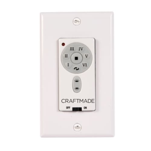 Craftmade Wall Control for IDC Motors, 6-Speed