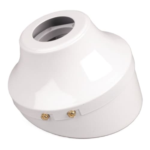 Craftmade 45 Degree Slope Ceiling Adapter Mount for Ceiling Fan, White