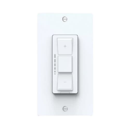 Craftmade Smart Wi-Fi On/Off Dimmer Switch Wall Control, White