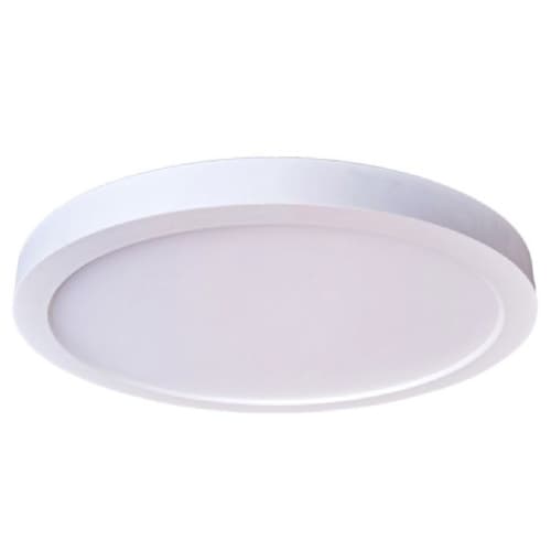 Craftmade 6-in 9W LED Slim Line Flush Mount, 600 lm, 90 CRI, Select CCT, White