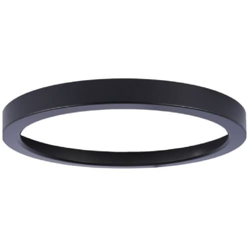 Craftmade 7-in Flush Mount Trim Accessory, Flat Black