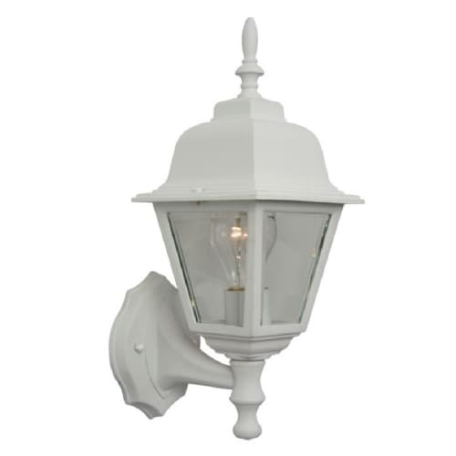 Craftmade Coach Outdoor Wall Sconce w/o Bulb, E26, Textured White