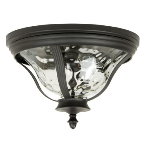 Craftmade Frances Outdoor Flush Mount w/o Bulb, 2 Light, E26, Oiled Bronze