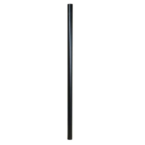 Craftmade 84-in Smooth Direct Burial Post for Post Mounts, Textured Black