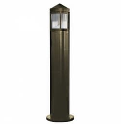 Dabmar 20W Pointed LED Bollard Pathway Light, 3000K, Bronze