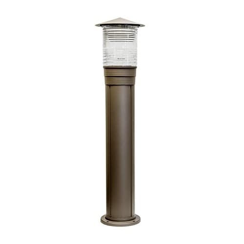 Dabmar 20W LED Bollard, G24, 2-Pin, 120V-277V, Bronze