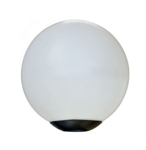 Dabmar 13-in 18W LED Post Top Globe Light, 85V-265V, 3000K, Verde Green