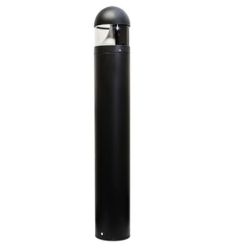 Dabmar 20W 3-ft Round LED Bollard Pathway Light w/Amber LED, 4000K, Black