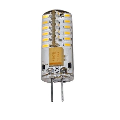 Dabmar 2.5W Waterproof LED JC Bulb, 2-Pin Base, 200 lm, 12V, 3000K