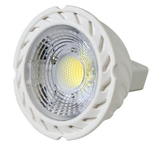 Dabmar 5W LED MR16 COB Bulb, 2-Pin Base, 400 lm, 12V, 6500K