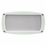 Dabmar 9W LED Recessed Step & Wall Light, Open Face Brick, 85V-265V, White