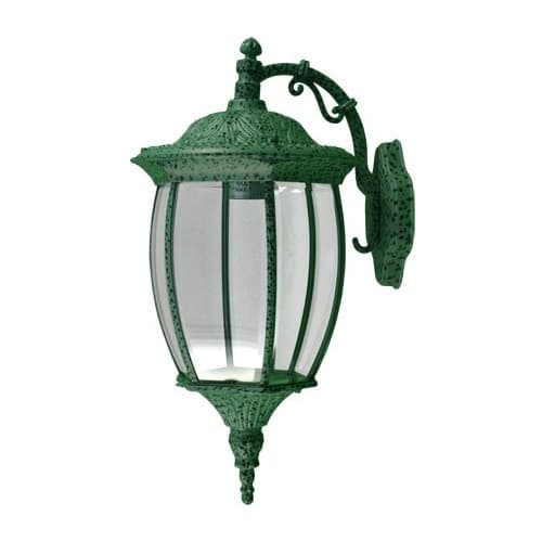 Dabmar 9W LED Victoria Wall Light Fixture, 120V, Verde Green