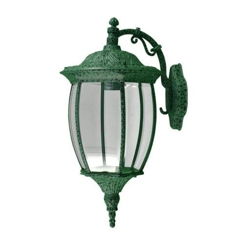 Dabmar 16W LED Victoria Wall Mount Fixture, 120V, Verde Green