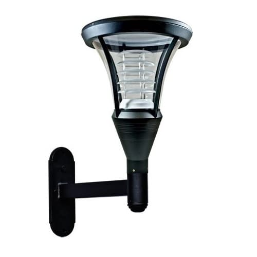 Dabmar 20W LED Architectural Post Top Sconce, G24, 120V-277V, 5000K, Green