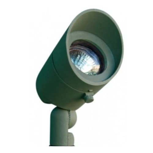 Dabmar 7W LED Aluminum Directional Spot Light w/ Hood, MR16, 12V, 2700K, GN