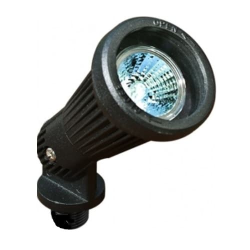 Dabmar 5W LED Aluminum Directional Spot Light, MR16, 12V, 2700K, Black