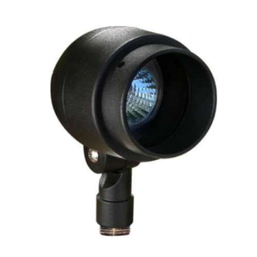 Dabmar In-Ground Directional Spot Light w/o Bulb, Bi-Pin Base, 12V, Black