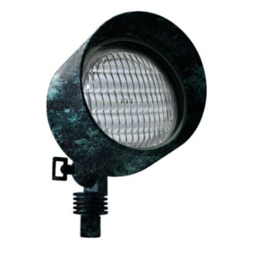 Dabmar 4W LED Directional Flood Light w/ Hood, PAR36, 12V, 6400K, Verde Green