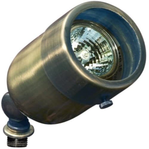 Dabmar 3W LED Directional Spot Light w/ Hood, MR16, Bi-Pin Base, 12V, 2700K, Copper