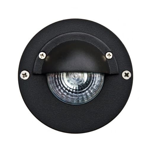 Dabmar 3W LED In-Ground Well Light w/ Eyelid, 12V, 6500K, Verde Green