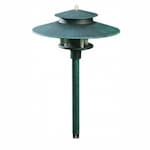 Dabmar 3W LED Hat Top Path, Walkway & Area Light w/ 1.5-in NPT, 6400K, PG