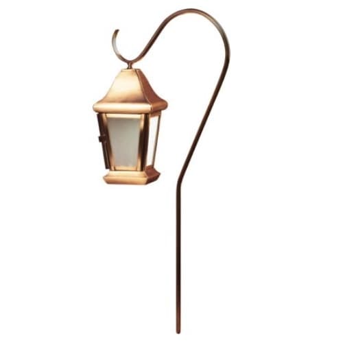 Dabmar Hanging Lantern Path & Walkway Light w/ 1.5-in NPT w/o Bulb, CP