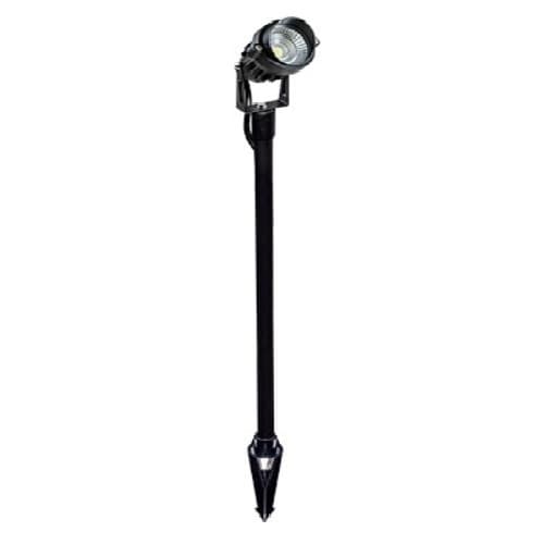 Dabmar 6W Directional Spot Light w/ 18-in Stem, 320 lm, 12V, 3000K, Black