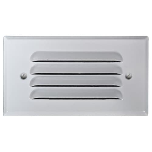 Dabmar 3.2W LED Step & Wall Light, Louvered Down, 12V, 6400K, White