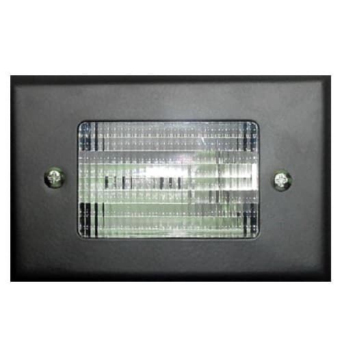 Dabmar 2.5W LED Step & Wall Light, Open Face, 12V, 3000K, Black