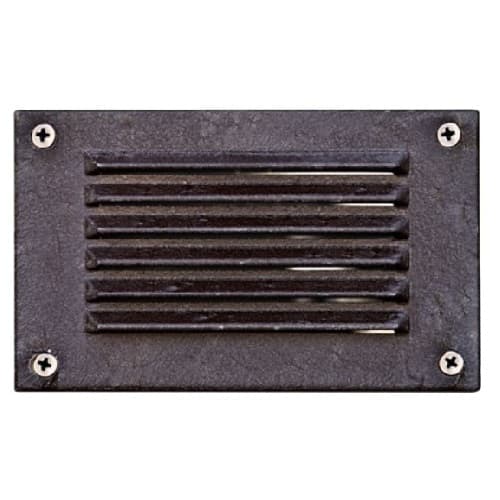 Dabmar 2.5W LED Step & Wall Light, Louvered, 3000K, 12V, Bronze