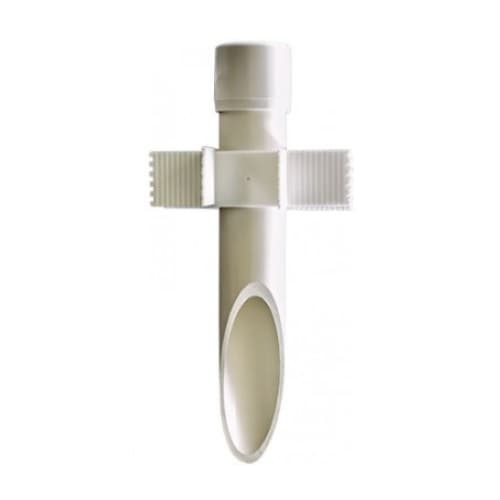 Dabmar 1.5-in NPT Female Ground Spike, White