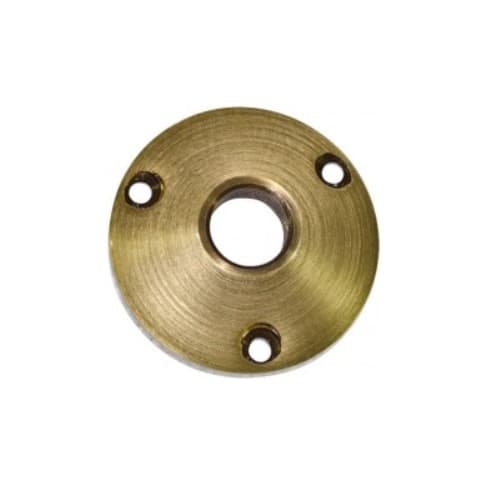 Dabmar 1.5-in NPT Brass Female Surface Mounting Bracket, Brass