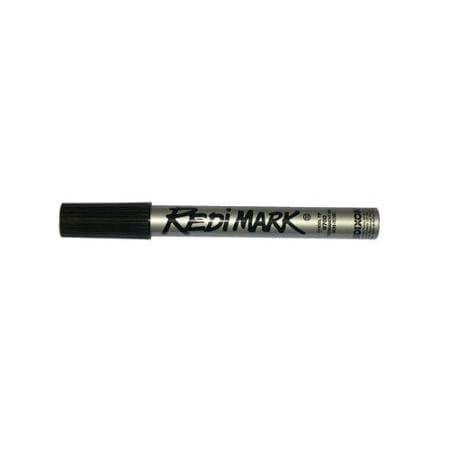 Dixon Graphite 6-in Redimark Metal Cased Markers, Black