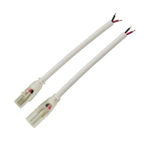 Diode LED 27/64-in Splice Connector Pair, Wet Location, 20/2 AWG, White