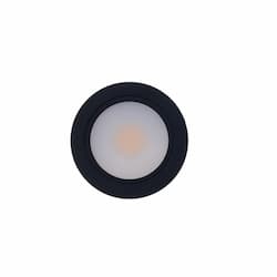 3W SpotMod Puck LED Fixture, 220 lm, 12V, 3000K, Black