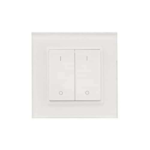 Diode LED TOUCHDIAL Wall Dual Paddle Dimmer