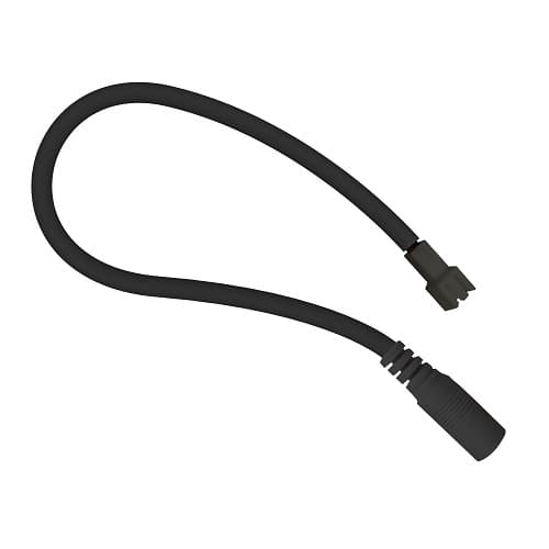 Diode LED 1-ft SPOTMOD Tile Adapter Cable, 12V, Black