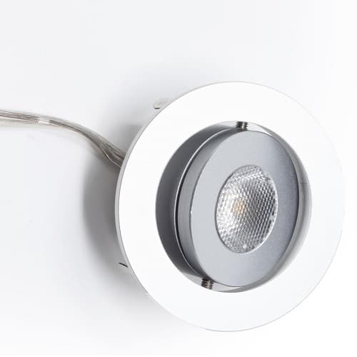 Diode LED 2.1W 2-In Gimbal Recessed Light, Flood, Dim, 174 lm, 12V, 3000K