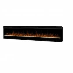 Dimplex 74" LED Electronic Fireplace, Galveston Wall-Mount