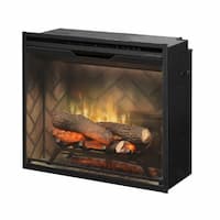 24-in 1500W Revillusion Electric Firebox, 120V, Herringbone Brick