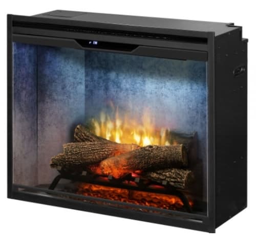 Dimplex 30-in 2575W Revillusion Electric Firebox, 120V-240V, Weathered Concrete