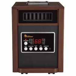 Dr. Heater 1500W Hybrid Space Heater w/ Humidifier & Fan, 120V, Cherry