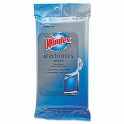 SC Johnson Windex Electronics Cleaner, 25 Wipes