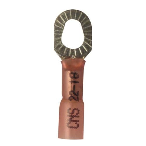 FTZ Industries Crimp 'N Seal Ring, Brazed Seam, 22-18 AWG, #6, #8, #10 Stud, Bulk