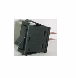 Calterm Black One Circuit Rocker Switch