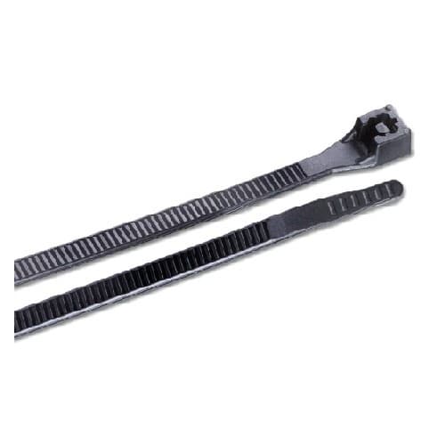 Gardner Bender 8-in UV Resistant Cable Ties, 45lb, Black