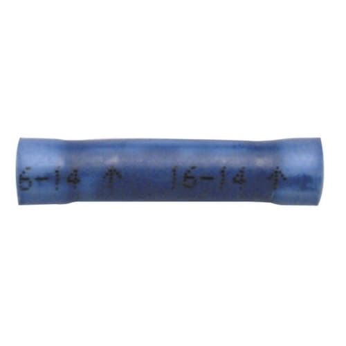FTZ Industries Vinyl Insulated Butt Splice, 16-14 AWG, Bag of 100
