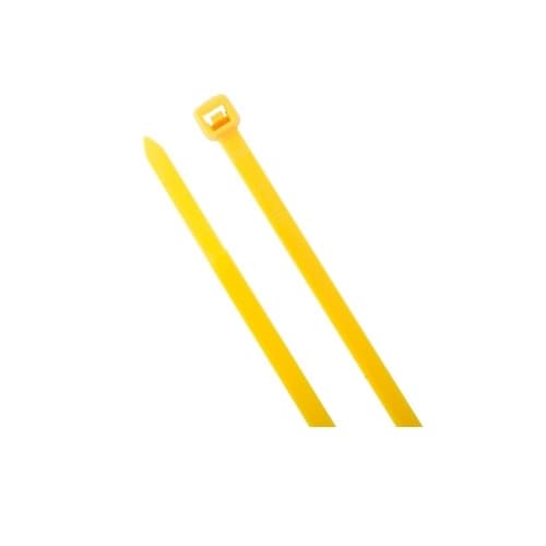 Gardner Bender 8-in Cable Tie, 50lb, Yellow