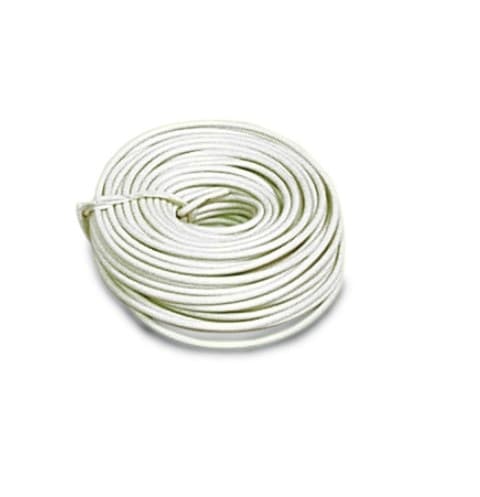 Calterm 12 FT White Primary Copper Wire 